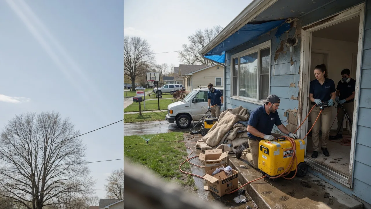 Basement Flood Cleanup in Shickley, NE near me